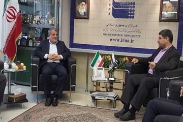 رئیس شورای شهر تهران از ایرنا دیدن کرد رئیس شورای شهر تهران از ایرنا دیدن کرد